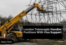 London Telescopic Handler Positions With Visa Support