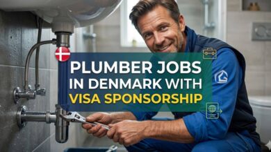 Plumber Jobs in Denmark with Visa Sponsorship