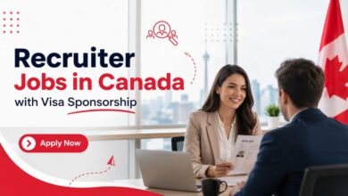 Recruiter Jobs in Canada with Visa Sponsorship
