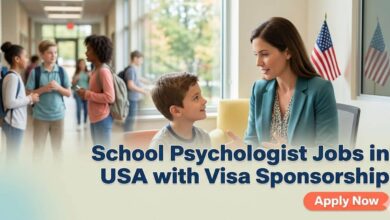 School Psychologist Jobs in USA with Visa Sponsorship