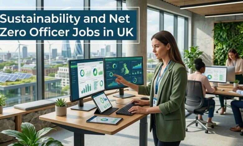 Sustainability and Net Zero Officer Jobs in UK