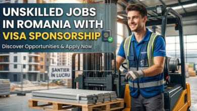 Unskilled Jobs in Romania with Visa Sponsorship