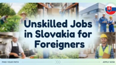 Unskilled Jobs in Slovakia for Foreigners
