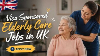 Visa Sponsored Elderly Care Jobs in UK
