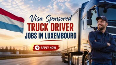 Visa Sponsored Truck Driver Jobs in Luxembourg