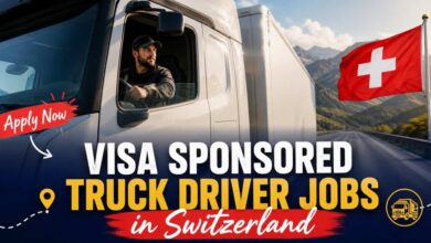 Visa Sponsored Truck Driver Jobs in Switzerland