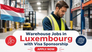 Warehouse Jobs in Luxembourg with Visa Sponsorship